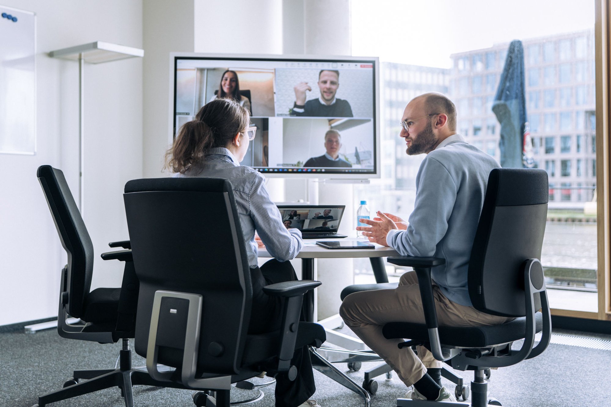 FutureCFO im Videocall mit Kunden